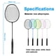 thumbnail image 5 of Training Badminton Racket Physical Education Exercise Sports Equipment Iron Alloy Badminton Racket, 5 of 5