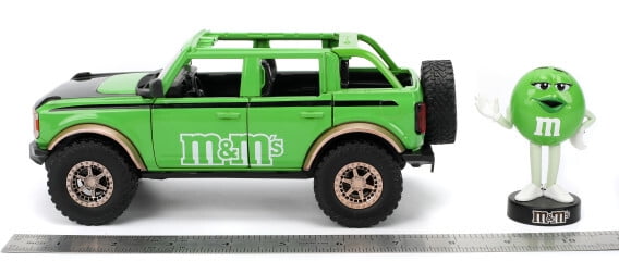 Jada Toys - Hollywood Rides - M&M'S 2021 Ford Bronco with Green
