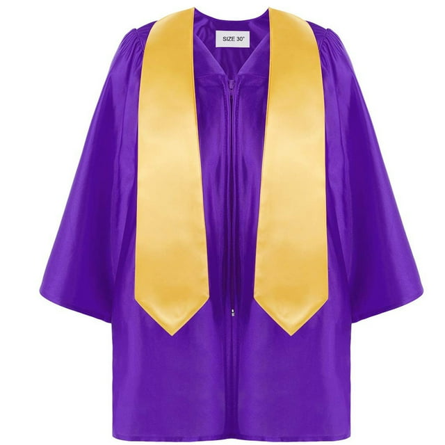 Girls Tops Tees & Shirts Set Preschool Unisex Graduation Theme Gown for Children with Sash - Kindergarten