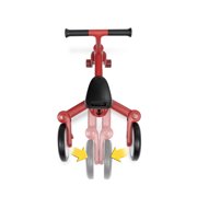 Radio Flyer Milestone Trike to Bike, Grows with Your Child, Tricycle that Switches to Balance Bike, Ages 1.5 - 5 Years, Red
