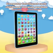 Kids Tablet Toddler Learning Pad with LED Screen Teach Alphabet Numbers Word Music Math Early Development Interactive Electronic Toy for Boys & Girls 2 Years+