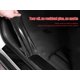 thumbnail image 3 of Adhesivo protector de fibra de carbono 5D para bordes de puertas de coche, película universal antiarañazos para parachoques (fibra de carbono negra, 7 cm x 5 m), 3 of 5