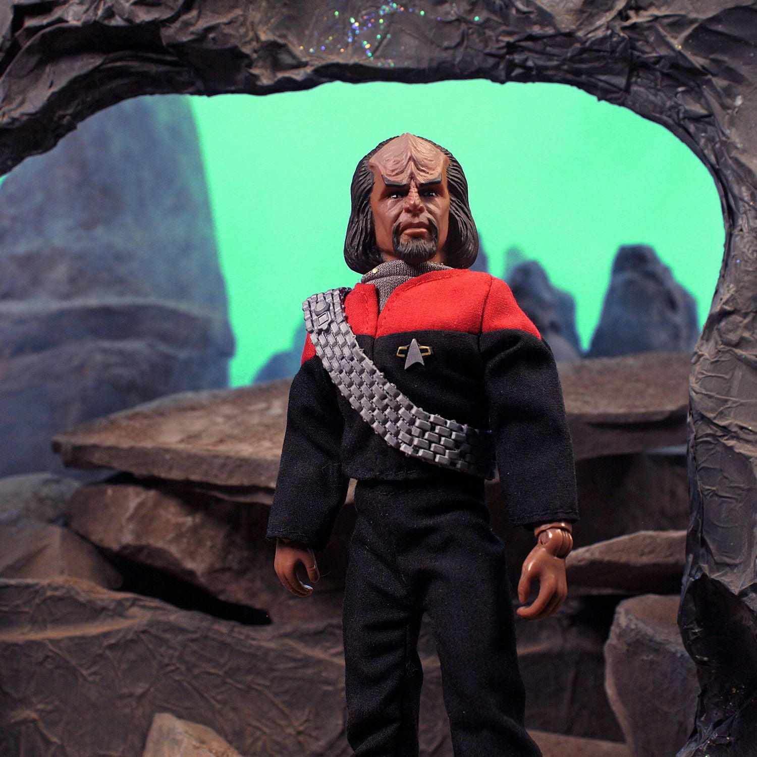Mego Lt. Worf - Star Trek TNG 8” Action Figure
