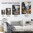 thumbnail image 4 of Cairngorms National Park Oil Painting Dramatic Scottish Highlands Mountains Extra Large XL Wall Art Poster Print, 4 of 5