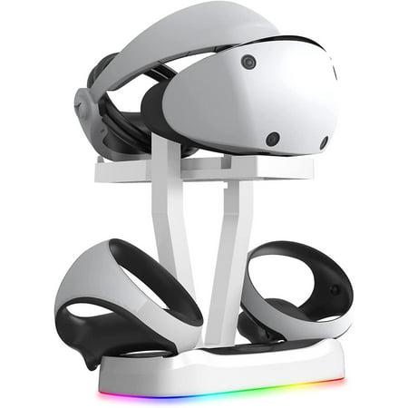 Psvr2 Controller Charging Dock And Headset Display Stand, Ps Vr2
