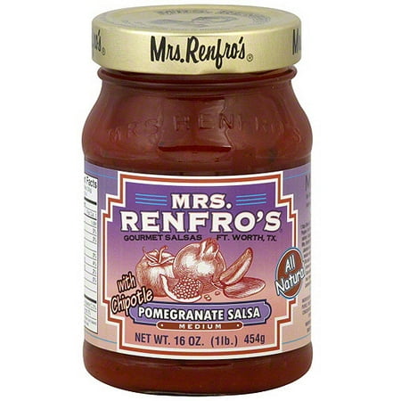 Mrs. Renfro's Pomegranate Chipotle Salsa, 15 oz (Pack of 6)