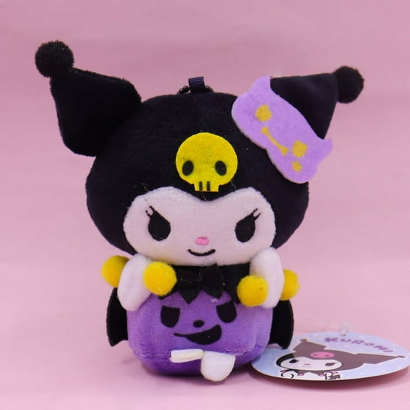 Cartoon Creative Halloween Sanrio Kuromi Yugui Dog Melody KT Cat Plush Toy Small Pendant