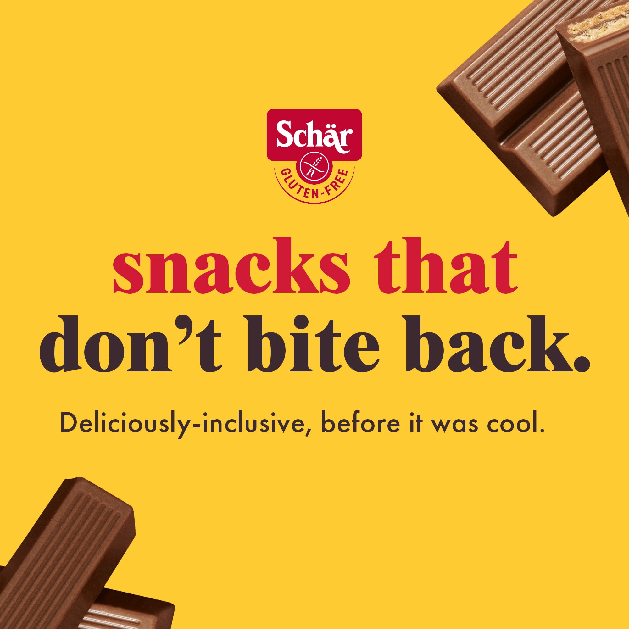 (3 pack) Schar Gluten Free Twin Bar, Chocolate Covered Crispy Wafer Bar, Paper Pouch, 0.8 oz, 3 Count