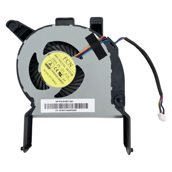 New Laptop CPU Cooling Fan Replacement for HP ProDesk 400 G2 600 G2 EliteDesk 800 G2 DM Desktop Mini PC P/N: 810571-001 FH0A DC 12V 0.7A DFB593512MN0T 4-Wire 4-Pin