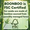 thumbnail image 5 of BOONBOO Cotton Swabs | 600 Count Bamboo Cotton Buds | Plastic-Free Plant-Based Wrap | Biodegradable & Sustainable, 5 of 6