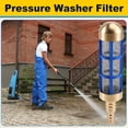 thumbnail image 5 of High Pressure Washer Water Filter Truck Pump Stainless Steel Mesh Noodles Long Shape Filter Accessories, 5 of 5