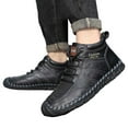 thumbnail image 5 of Men's Ankle Boots - Stylish Winter Stiefeletten for Outdoor Casual Wear and Travel, 5 of 9