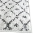 thumbnail image 7 of Unique Loom Paxon Trellis Collection Area Rug - Maeve (5' 3" Octagon Ivory Black/Ivory), 7 of 7