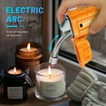 thumbnail image 2 of USB C Rechargeable Lighter, 360° Flexible Neck, Wind & Water Proof, Electric Arc Lighters for Candle, Camping,Orange, 2 of 5