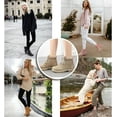 thumbnail image 6 of Women's Work Waterproof Hiking Combat Boots Lace up Low Heel Booties Ankle Boots, 6 of 7