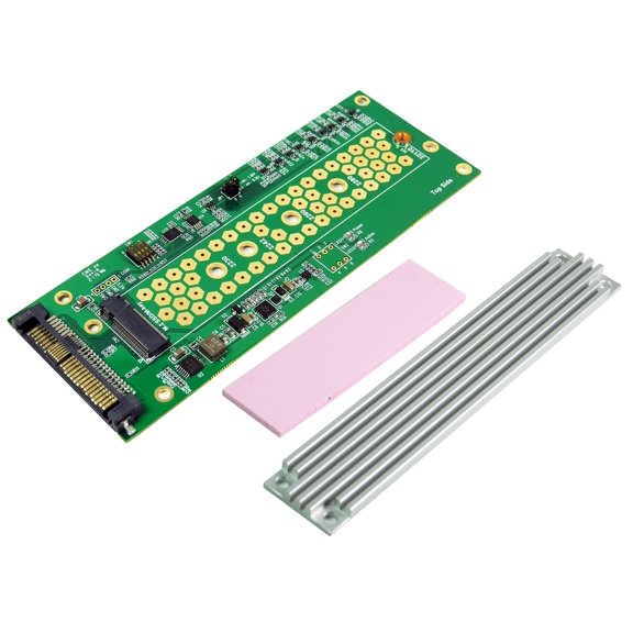PCIe Gen4 U.2(SFF-8639) to M.2 NVMe Adapter