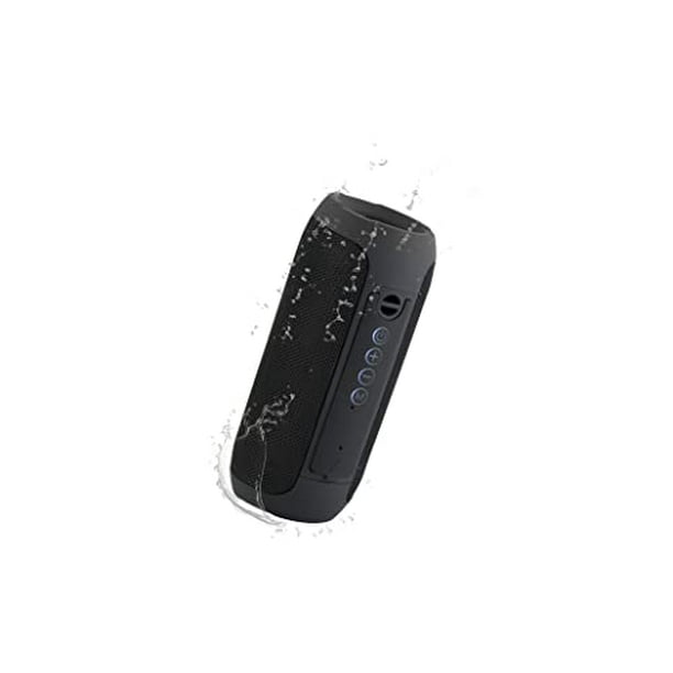JVC Portable Wireless Speaker with Surround Sound, TWS Stereo Function, Bluetooth 5.0, Waterproof IPX5, up to 18-Hour Battery Life - SPSX3BT,Black