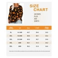 thumbnail image 3 of TIYOMI Women's Plus Size Tops Halloween Long Sleeve Shirts 3X V Neck Cat Pumpkin Pullover Criss Cross Blouses Loose Fit Spring & Fall & Winter Tunics 3XL 22W 24W, 3 of 3
