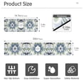 thumbnail image 3 of Yayeee Faucet Mat for Kitchen Sink 30" Diatomite Long Splash Guard Pad, Green Floral, 2 Pack, 3 of 7