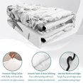 thumbnail image 4 of King Quilt Set 96''x106'', Grey Coastal Bedspread Coverlet with 2 Pillow Shams, Summer Eucalyptus Leaves Beach Ocean Starfish Nautical Breathable All Season Quilt Bedding for Bedroom/Guest Room, 4 of 9