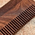 thumbnail image 5 of Handmade Sandalwood Beard Comb - Premium Wooden Comb for Men, 5 of 5