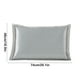 thumbnail image 3 of Funda de Almohada de Seda Helada de Verano, Lavable, Tamaño Queen, para Adultos, 3 of 6
