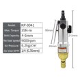 thumbnail image 6 of 1/4" Pneumatic Air Screwdriver Straight Hand Industrial 9000rpm Reversible Screw Driver, 6 of 7