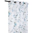 thumbnail image 4 of Safdie & Co. Rideau Voile Oiseau 84L Aqua, 4 of 5