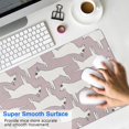 thumbnail image 4 of Long Mouse Pads for Desk,Vintage Bull Terrier Desk Mats on Top Of Desks, Desk Mouse Pad Extra Large with 3mm Non-Slip Base and Stitched Edge for Gaming,Office,Work,Home 31.5"x15.7", 4 of 6
