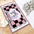 thumbnail image 4 of Sanrio Kuromi-alfombra periférica para el hogar, manta de cabecera completa para dormitorio, sala de estar, alfombrilla resistente a las manchas para tomar fotos, 4 of 4