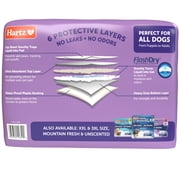 Hartz Home Protection Super Absorbent Odor Eliminating Lavender Scented No Leaks Dog Pads, Regular, 21 in x 21 in, 100 Count