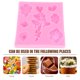 thumbnail image 3 of BESTYASH De Silicona Rosa Para Chocolate Y Repostería Con Forma Para Cocina Y Postres, 3 of 6
