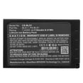 thumbnail image 4 of Replacement Battery for Olympus E-400,E-410,E-420,E-450,E-620,EP-1,EP-1 Pen,E-P2,E-P2 Pen,Evolt E-400,Evolt E-410,Evolt E-420,Evolt E-450,Evolt E-620,BLS-1,PS-BLS1,7.4V/1150mAh, 4 of 4