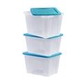 thumbnail image 2 of 3 CAJA PLÁSTICO ORGANIZADORACON TAPA 87 LITROS RESISTENTE, 2 of 8