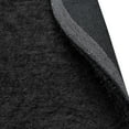 thumbnail image 4 of Elegant and Plush Hand-Woven Solid Shag Indoor High Traffic Round Area Rug by Blue Nile Mills - 6.5' Round, Black, 4 of 4