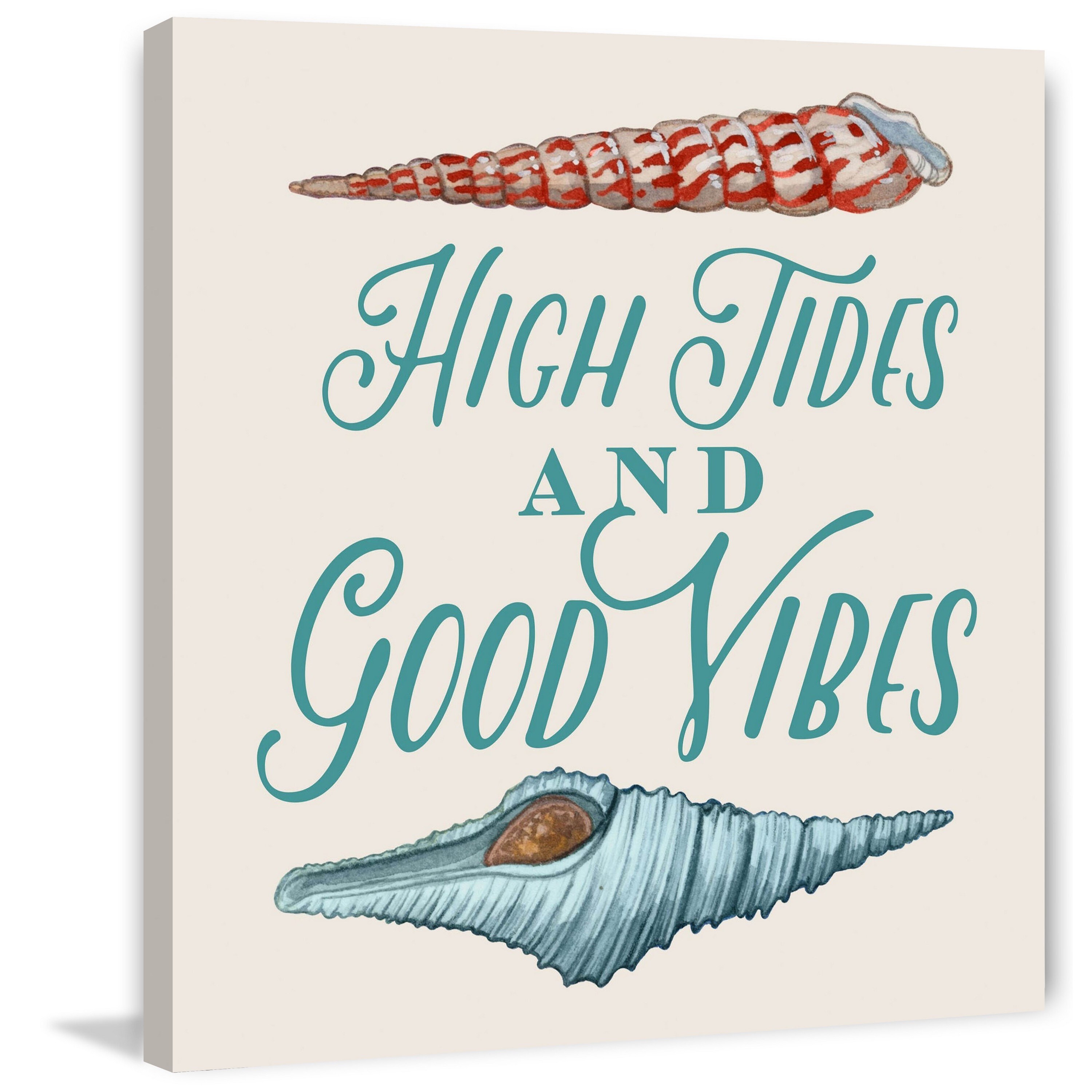 Marmont Hill - "High Tides" Painting Print on Wrapped Canvas