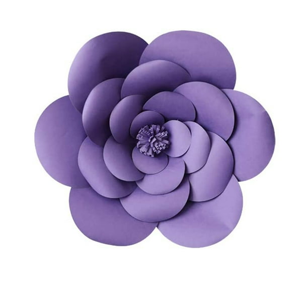 Paper Flower Template Kit Flower Crafting Decorations For Wedding Birthday Party Wall Diy Make Your Own Paper Flowers Walmart Com Walmart Com