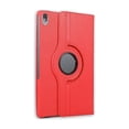 thumbnail image 1 of Funda para tablet Lenovo P11 con rotación 360°, color rojo cuerina, 1 of 5