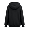 thumbnail image 4 of Women's Lace Up Hoodie, Long Sleeve Pullover Hooded Sweatshirt with Kangaroo Pocket for Casual Everyday Wear, 4 of 8