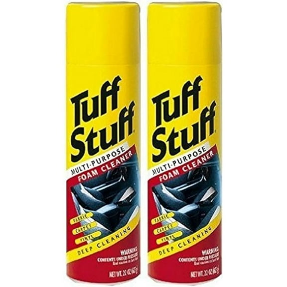 Tuff Stuff Multi Purpose Foam Cleaner for Deep Cleaning, 2 Pack (Foam Cleaner), Multicolor
