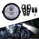 thumbnail image 4 of Cubierta de montaje lateral para parrilla de faro LED de motocicleta de 6,5" con soporte para Cafe Racer, 4 of 15