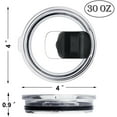 thumbnail image 3 of Janrevotw 2pcs 30 Oz Splash Spill Proof Magnetic Slider Lid For Yeti Rambler Tumbler Cup, 3 of 8