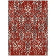 thumbnail image 2 of Addison Rugs Chantille Indoor/Outdoor Transitional Floral Red Washable Rectangle Rug, 10' x 14', 2 of 6