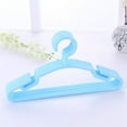 thumbnail image 4 of 10PCS Kids Hangers Plastic Non Slip Standard Multiple Colors Nursery Coat Hanger, 4 of 5