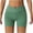 Green, variant on Besolor Womens Crossover Biker Shorts Seamless High Waisted Stretchy Workout Athletic Running Yoga Shorts