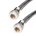 thumbnail image 1 of Cable coaxial SatelliteSale Digital RG-6 / U 75 OHM con conectores a prueba de agua negro 200 pies, 1 of 6