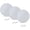 3, variant on 3 Pack AP-12031, 5 Inch White Metal Ceiling Blank-Up Cover, Used to Cover 3-1/2 Inch Round/Octagon Box Openings In Ceilings or Walls, Mounting Screws Included, Holes Are Spaced 2.75 Inches