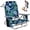 Leaf, variant on PNKKODW Backpack Beach Chair with 5 Adjustable Positions, Built-in Cooler & Backpack Straps, Portable Folding Sand Recliner for Adults for Camping, Pool, Travel (Tropical Leaf)