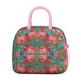 thumbnail image 2 of Lunch Bag Lunch Box for Women Reusable Insulated Lunch Cooler Bags,Large Capacity for Work Travel Picnic,Water-Resistant Pioneer Colorful Floral Lunch Tote Bag Gifts for Woman Mom Pink, 2 of 6