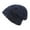Navy Blue, variant on Lace Flower Women Hats Winter Autumn Skullies Beanies Solid Hip Hop Beanie Caps Ladies Fashion Slouch Baggy Beanie Hats